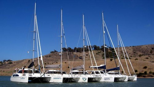 West Coast Rally USA - Catalina Island, California USA.  © Seawind Catamarans www.seawindcats.com